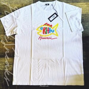 KITH Hawaii Fish Vintage Tee • Store Exclusive • White • 2025